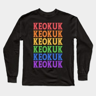 KEOKUK IOWA Long Sleeve T-Shirt